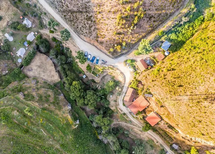 Giant Canvas Tent Agro-turismo Quinta Da Fonte ラグジュアリーテント